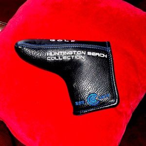 Cleveland Golf- padded leather Putter Cover- Huntington Beach Collection